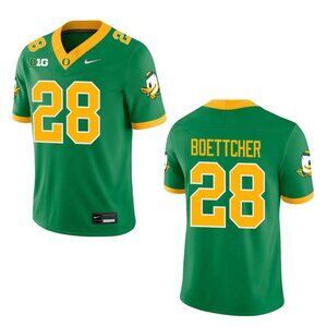 Bryce Boettcher Green Stitched Jersey Vapor For Mens Youths Select